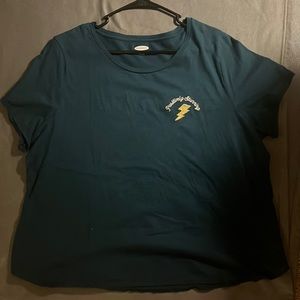 Old Navy size xxl teal shirt